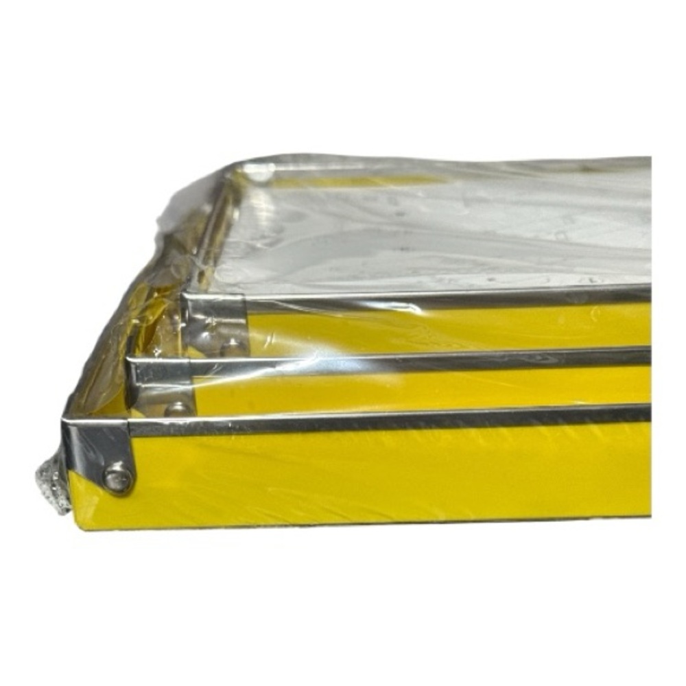 Yellow Collectible Storage Box Set of 3 - Picture 4 of 5